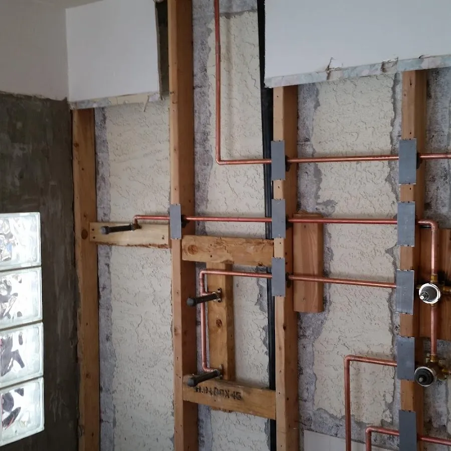 Copper pipe installation for Burst Pipe Repair in Freehold